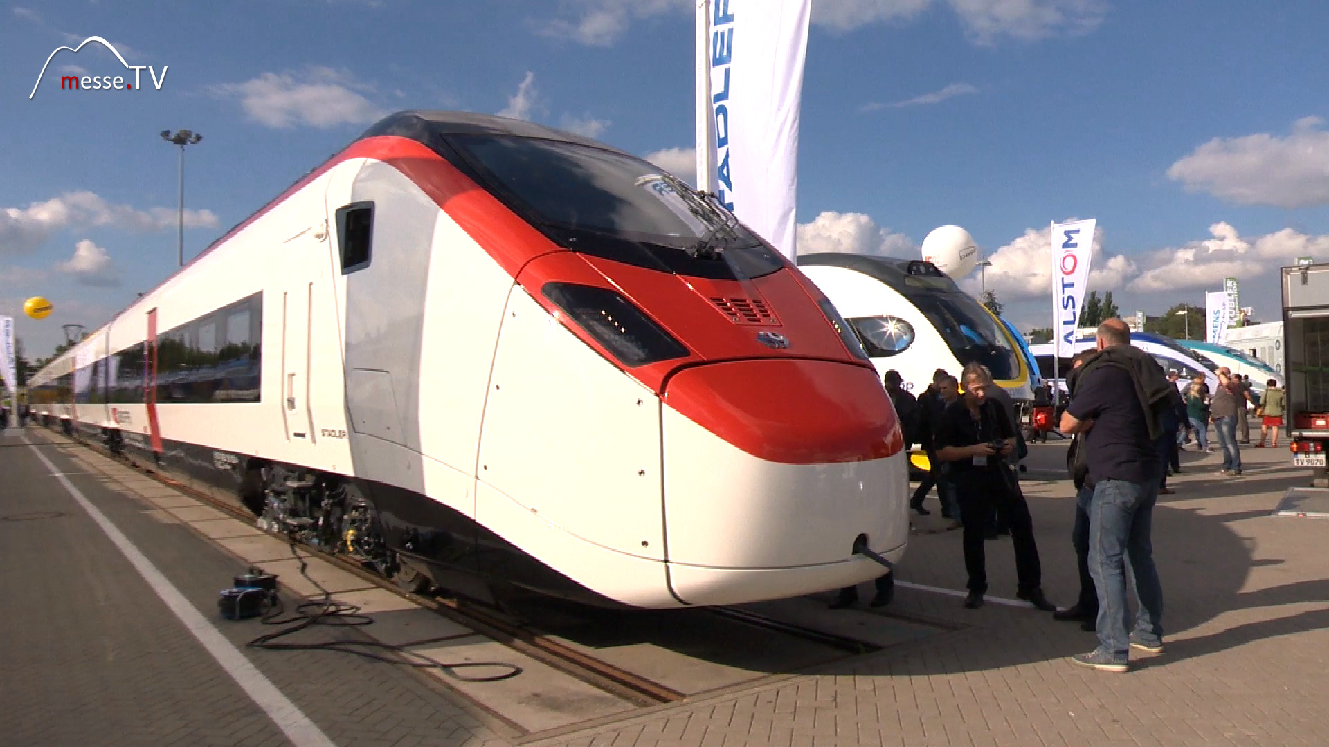 Schweizer Hochgeschwindigkeitszug EC250 innotrans 2016 Berlin